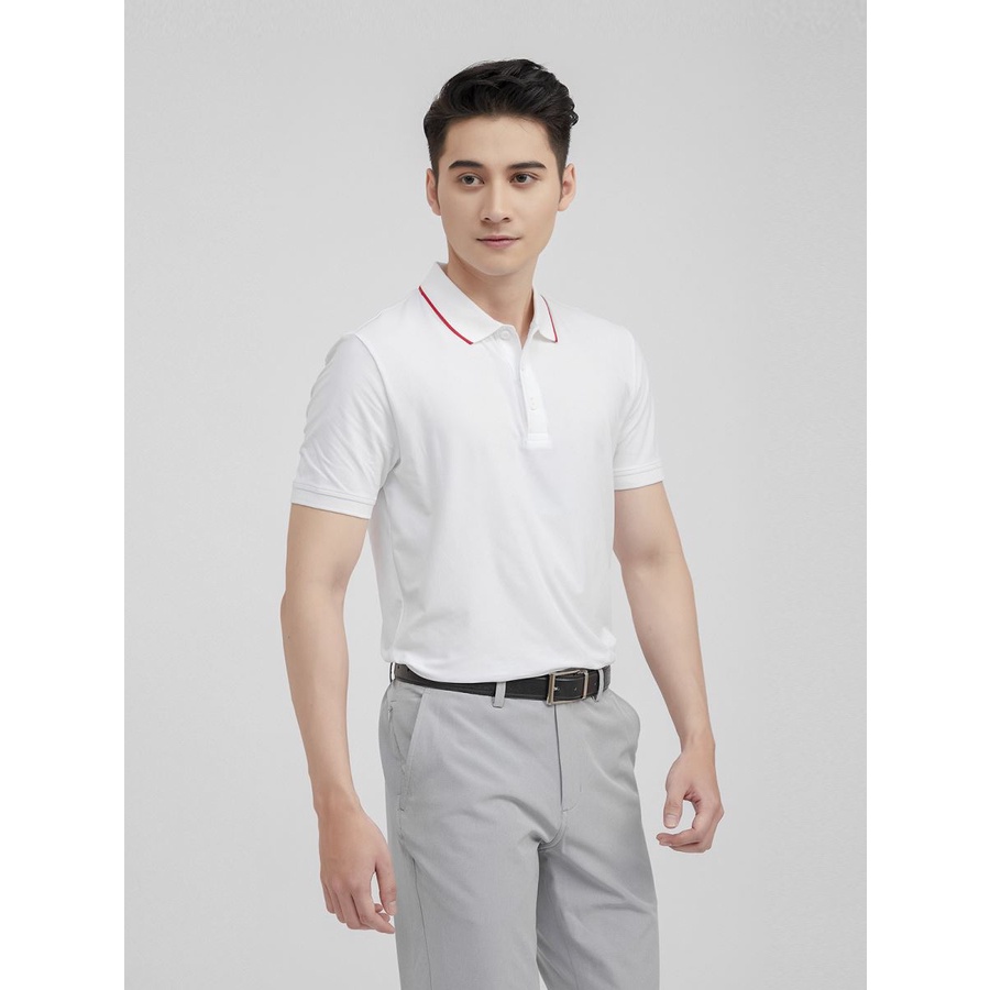 Áo polo nam Aristino GOLF FIT cao cấp  APSG07S1 chất liệu poly sợi rỗng siêu khô thoáng