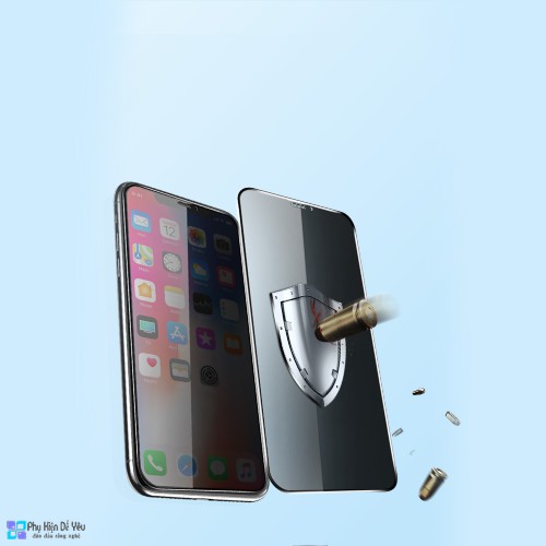 Dán cường lực chống nhìn trộm MIPOW KINGBULL HD (2.7D) PREMIUM ANTI-SPY PRIVACY FOR iPhone 8/ 8 PLUS/ X/ Xr/ Xs/ XS MAX/