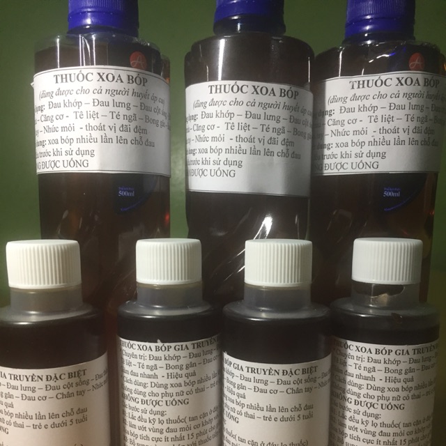 THUỐC XOA BÓP GIA TRUYỀN