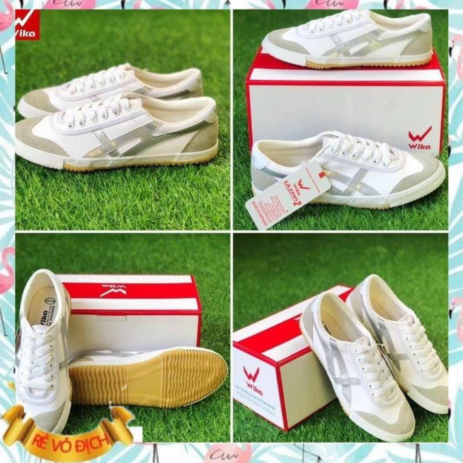Giày bóng đá bata Wika siêu phủi ultra 2,giày thể thao khâu full đế full hộp , 😆