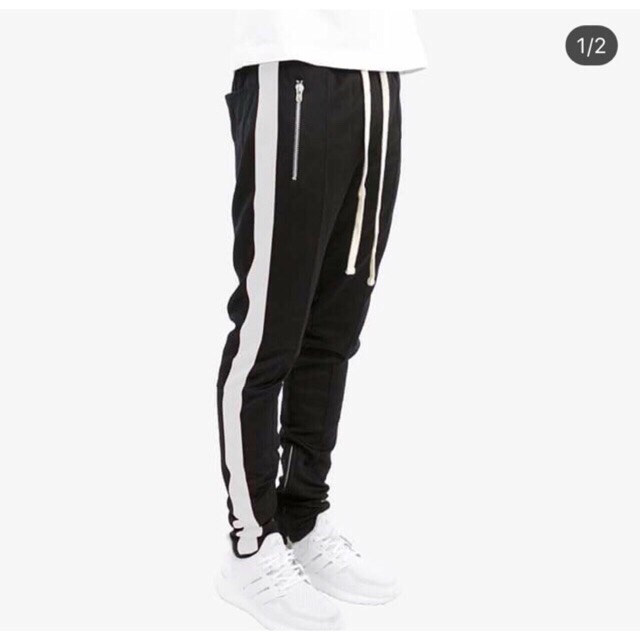 Quần thể thao 1 sọc zip trackpant | BigBuy360 - bigbuy360.vn