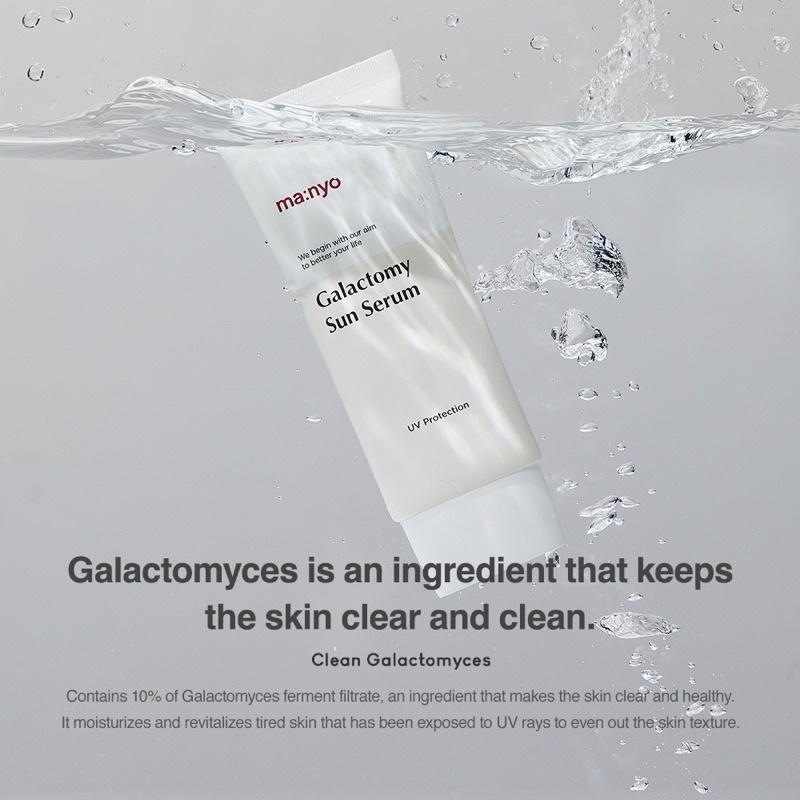Kem chống nắng MANYO FACTORY Galac dưỡng ẩm SPF50+ PA++++ 50ml