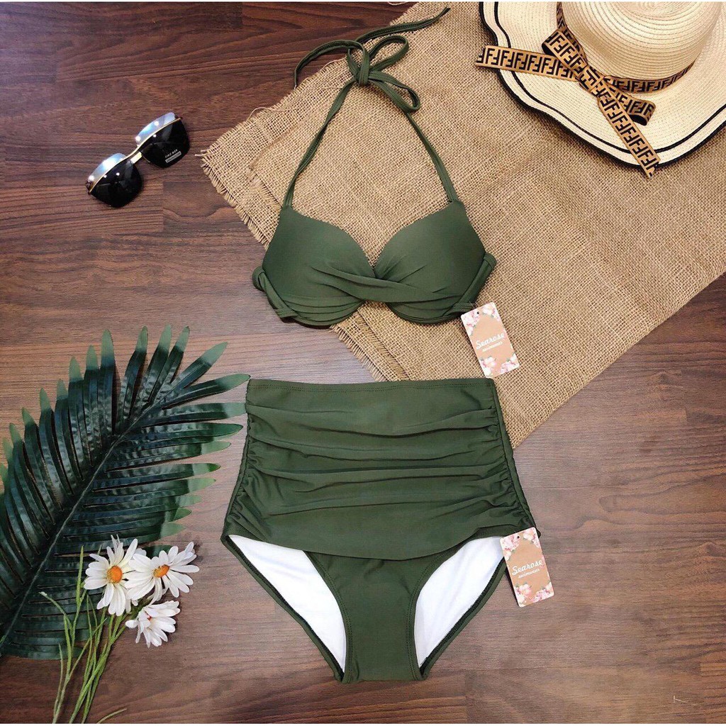 [Mã FAXANH245 giảm 10K đơn 50K] (Hàng cao cấp) Bikini Hai Mảnh Cạp Cao Freesize HANI126 | BigBuy360 - bigbuy360.vn
