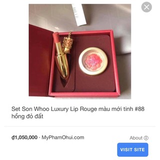 SET SON HISTORY OF WHOO