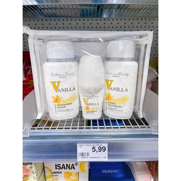 [Hàng nội địa Đức] Lăn khử mùi Vanilla Bettina Barty của Đức