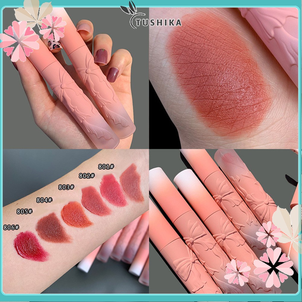 Son kem màu mịn tự nhiên có dưỡng chống thấm nước thời trang cho nữ