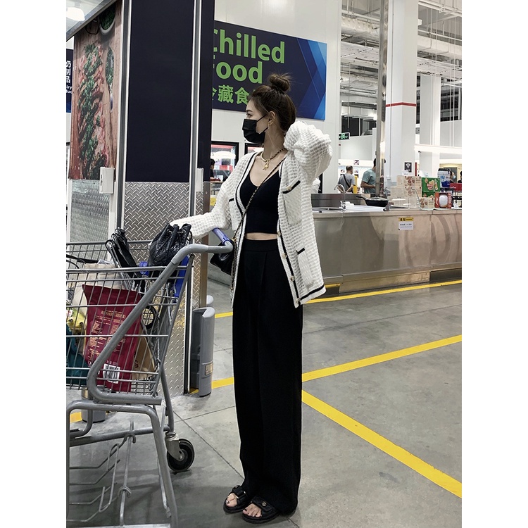 Áo khoác cardigan dệt kim tay dài thời trang thanh lịch cho nữ | BigBuy360 - bigbuy360.vn