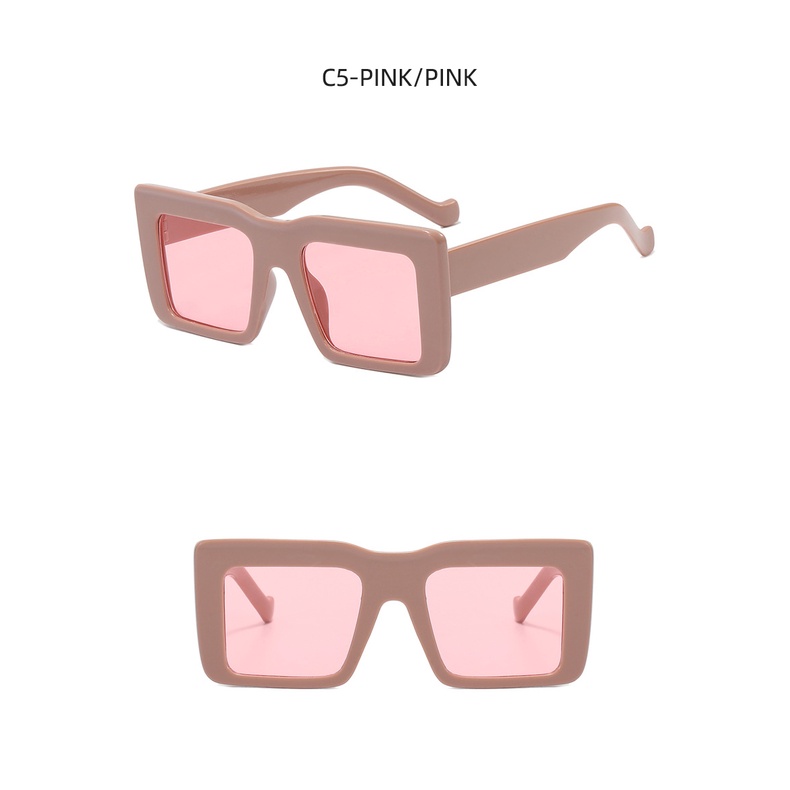 Kính Mát Gọng Vuông To Thời Trang Unisex 2022