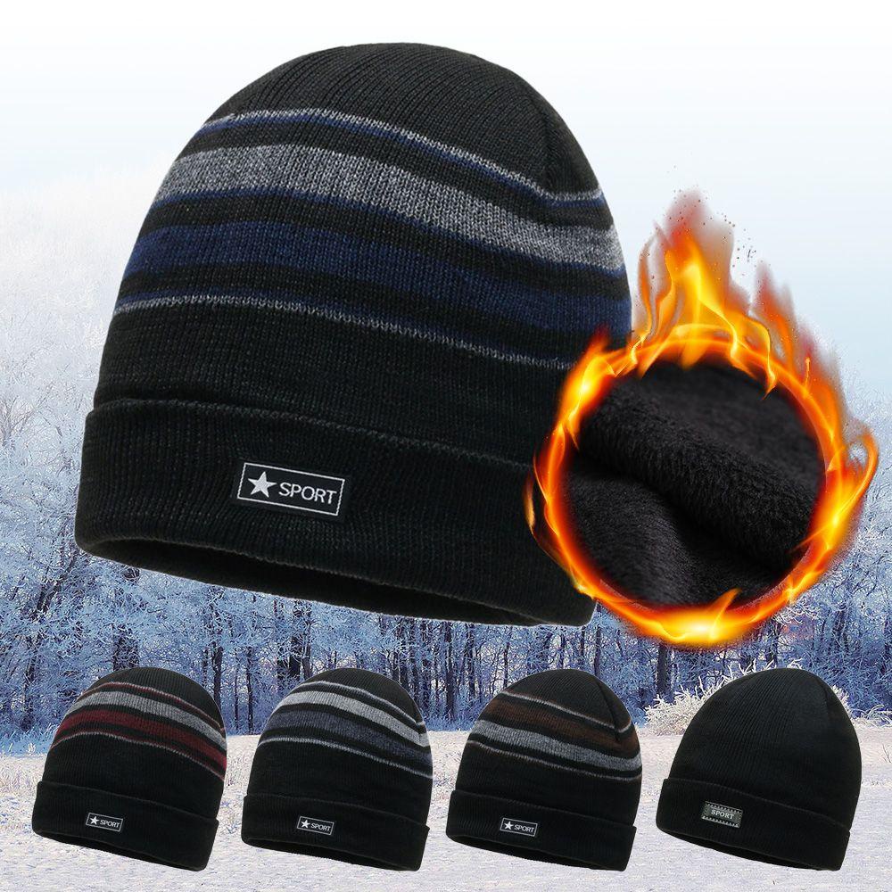 Mũ Beanie Dệt Kim Màu Trơn Dễ Thương 5 Màu Lựa Chọn Cho Bạn Gái