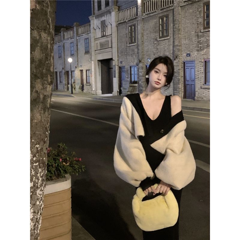 Áo Sweater Dệt Kim Phong Cách Thời Trang Thu Đông Mới Cho Nữ