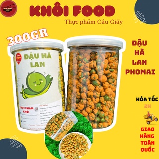 Đậu Hà Lan tẩm vị phô mai sấy giòn ngấm vị cực thích