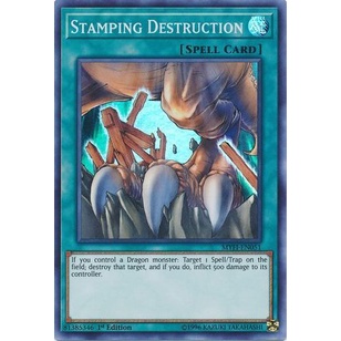 Thẻ bài Yugioh - TCG - Stamping Destruction / MYFI-EN051'