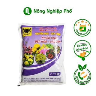 Phân Đầu Trâu MK 15-7-17 + TE - Túi 1kg