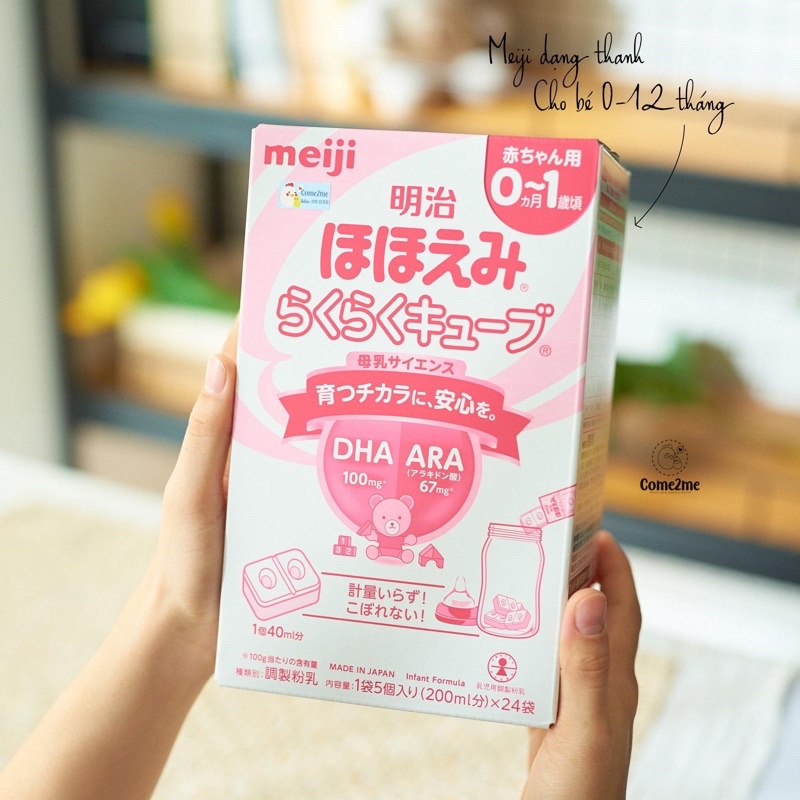 SỮA BỘT MEIJI NỘI ĐỊA NHẬT 800GR MẪU MỚI DATE 2024