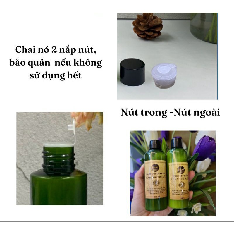 Thuốc duỗi tóc KAMI siêu dưỡng, thuốc ép tóc phục hồi KERATIN ép tóc tại nhà