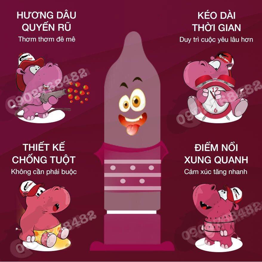 [Mua 2 tăng 1] Bao Cao Su Durex Hộp 3 Cái - Đủ Loại Kéo Dài Thời Gian QH & Tăng Khoái Cảm - Ken shopping