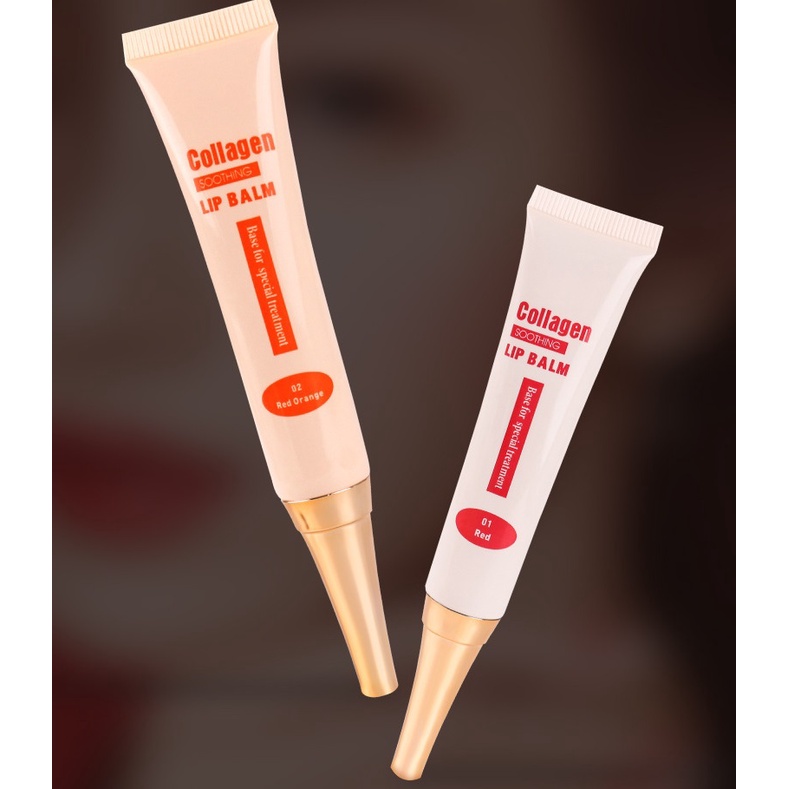 Dưỡng kích màu môi Collagen Lip Balm , dưỡng có màu dưỡng môi sau xăm.