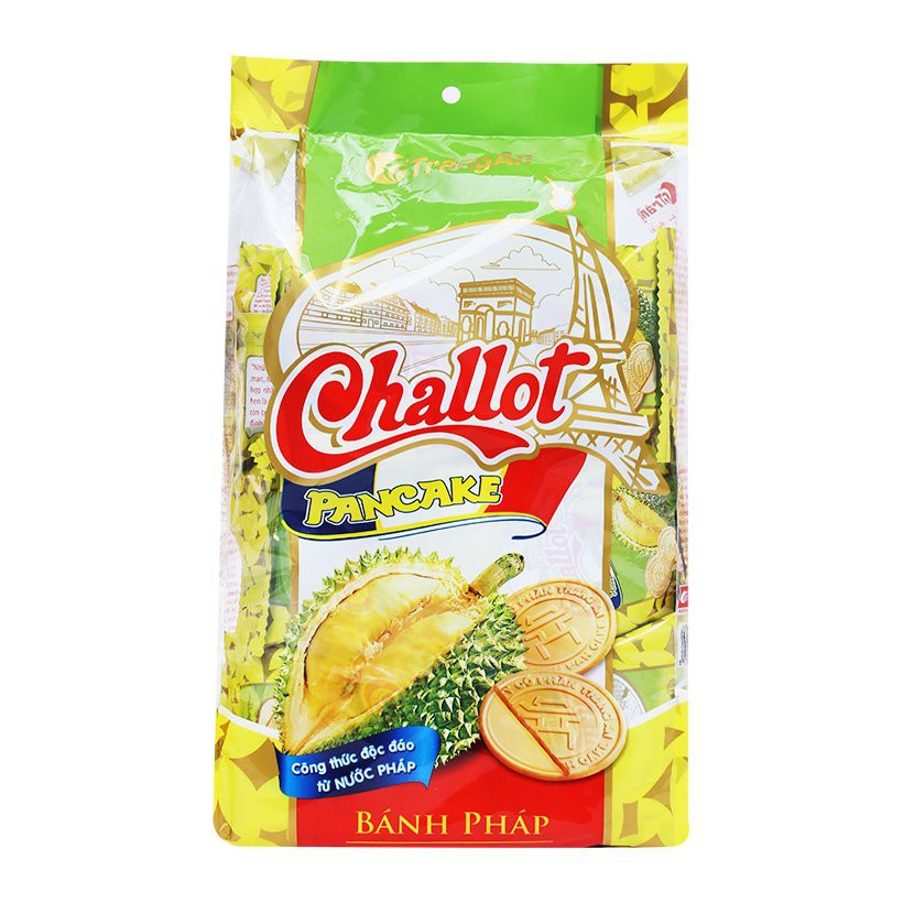 BÁNH PHÁP CHALLOT TRÀNG AN VỊ SẦU RIÊNG/ HOA QUẢ 275G