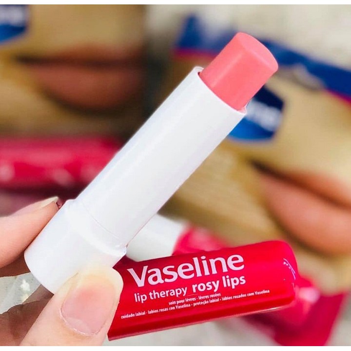 Son dưỡng môi Vaseline Lip Therapy 4.8g dưỡng môi dịu nhẹ và mềm mại tự nhiên