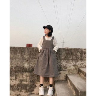 set váy yếm chất xịn