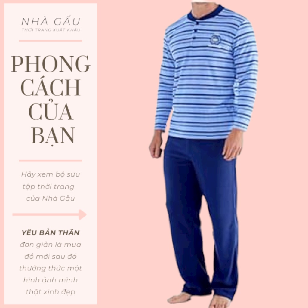 Đồ ngủ pijama trung niên nam VN