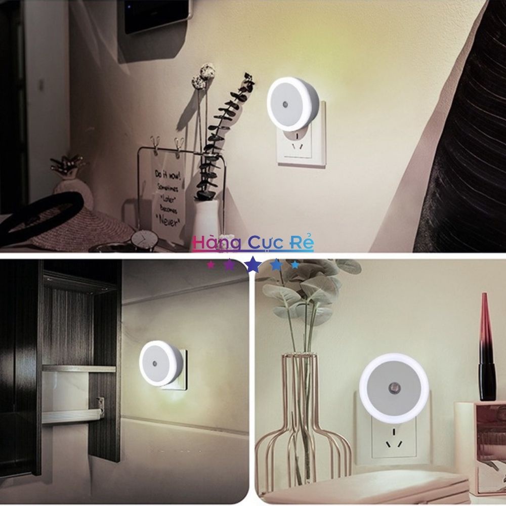Đèn ngủ cảm ứng, cảm biến tự động sáng trong đêm, bóng led Night Light – Shop Hàng Cực Rẻ