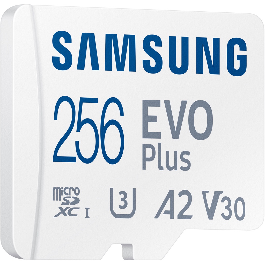 [Mã 99ELHA giảm 7% đơn 300K] Thẻ Nhớ MicroSD 256GB Samsung EVO Plus U3 4K 130MB/s - Tốc độ Siêu Cao