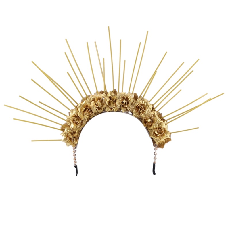 Flgo Băng Đô Hóa Trang Halloween Hình Thiên Thần Hoa Cúc