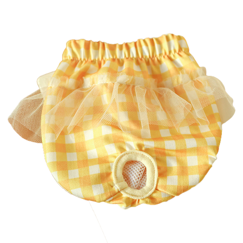 Quần sinh lý cho thú cưng thiết kế co giãn chống rò rỉ đơn giản đáng yêu