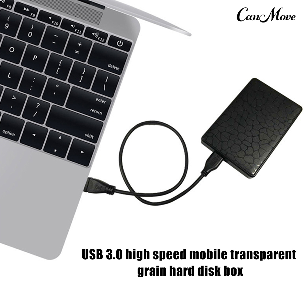 Hộp Đựng Ổ Cứng Ngoài Canmove Usb 3.0 2.5inch Sata Ssd Cho Pc