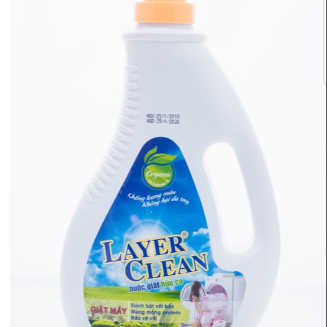 Nước giặt hữu cơ Layer Clean