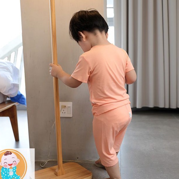 [MINKYMOM QUẢNG CHÂU] Bộ Lửng Thun Gân Minky mom Hàng Chính Hãng