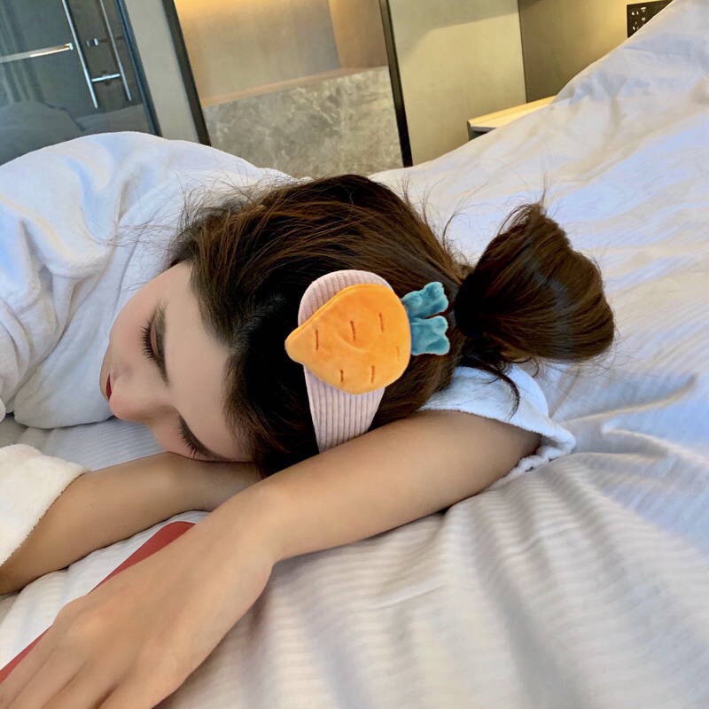 Kẹp tóc trái cây, thú bông loại lớn