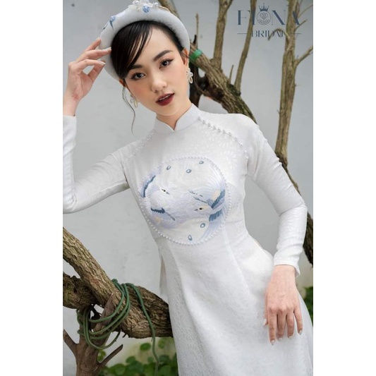 Áo dài cặp cô dâu chú rể