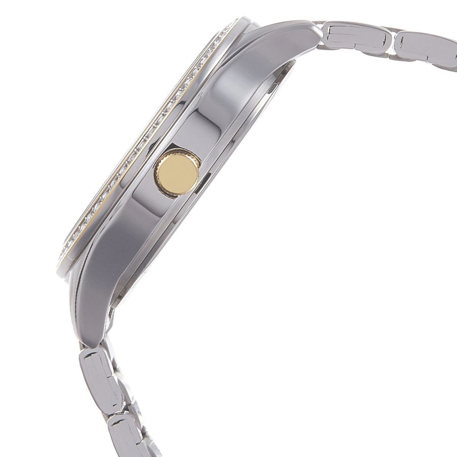 Đồng Hồ Nữ Citizen Đính Đá Swarovski Dây Thép Không Gỉ ED8164-59A - Mặt Trắng