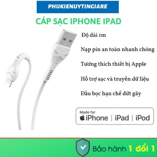 Cáp sạc IPhone IPad dài 1m