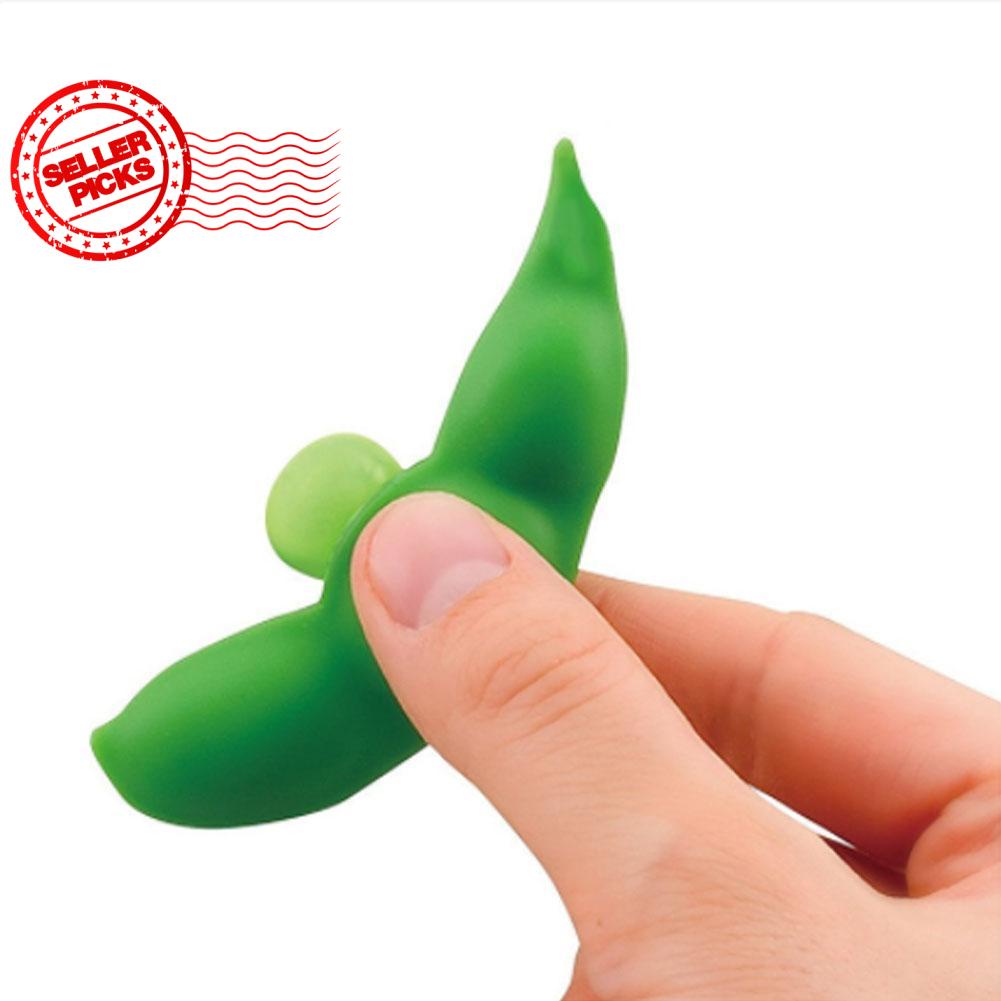 1 Đồ Chơi Bóp Tay Hình Hạt Đậu P5Y7 Giải Tỏa Căng Thẳng