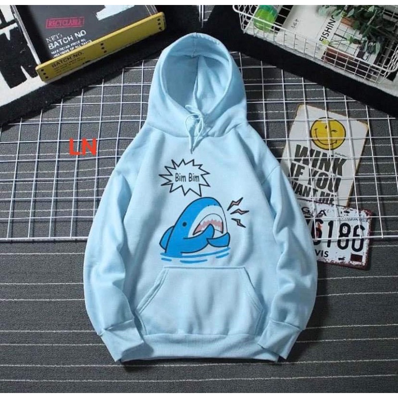 Áo hoodie cá bim bim TH6