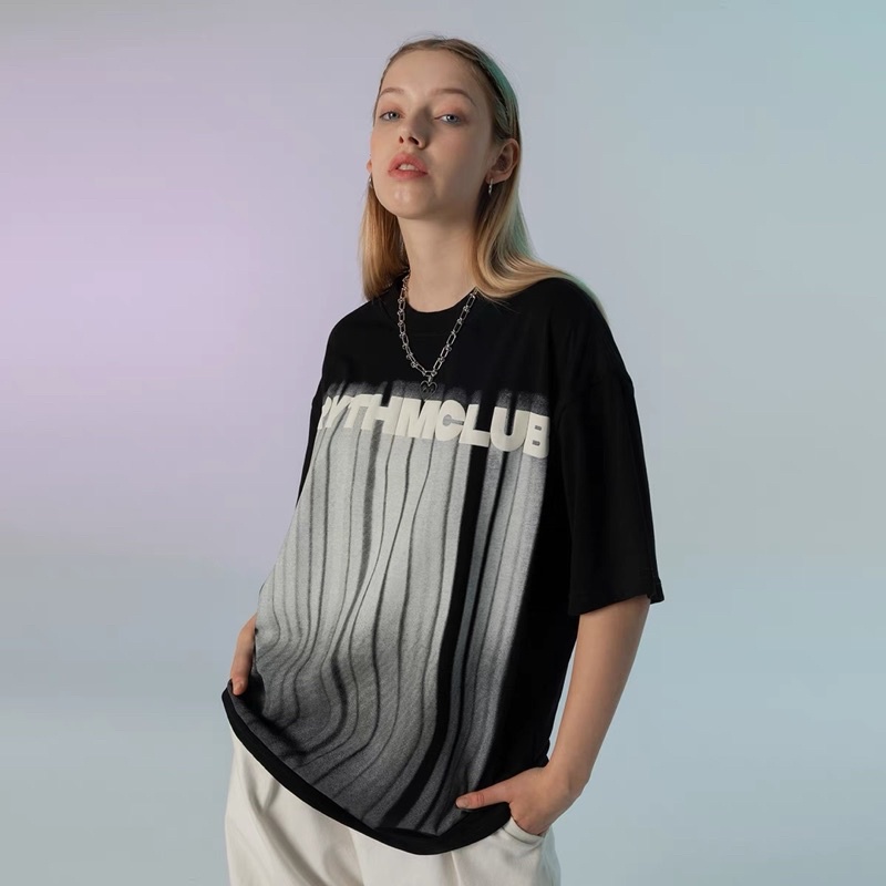 Áo thun chính hãng tay lỡ form Oversize chất cotton phong cách đường phố Hot trend - TRYCLUB tee