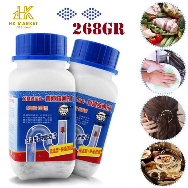 Combo 2 Hộp Bột Thông Cống