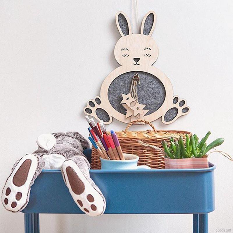 Hộp gỗ trang trí dán tường phong cách Bắc Âu
