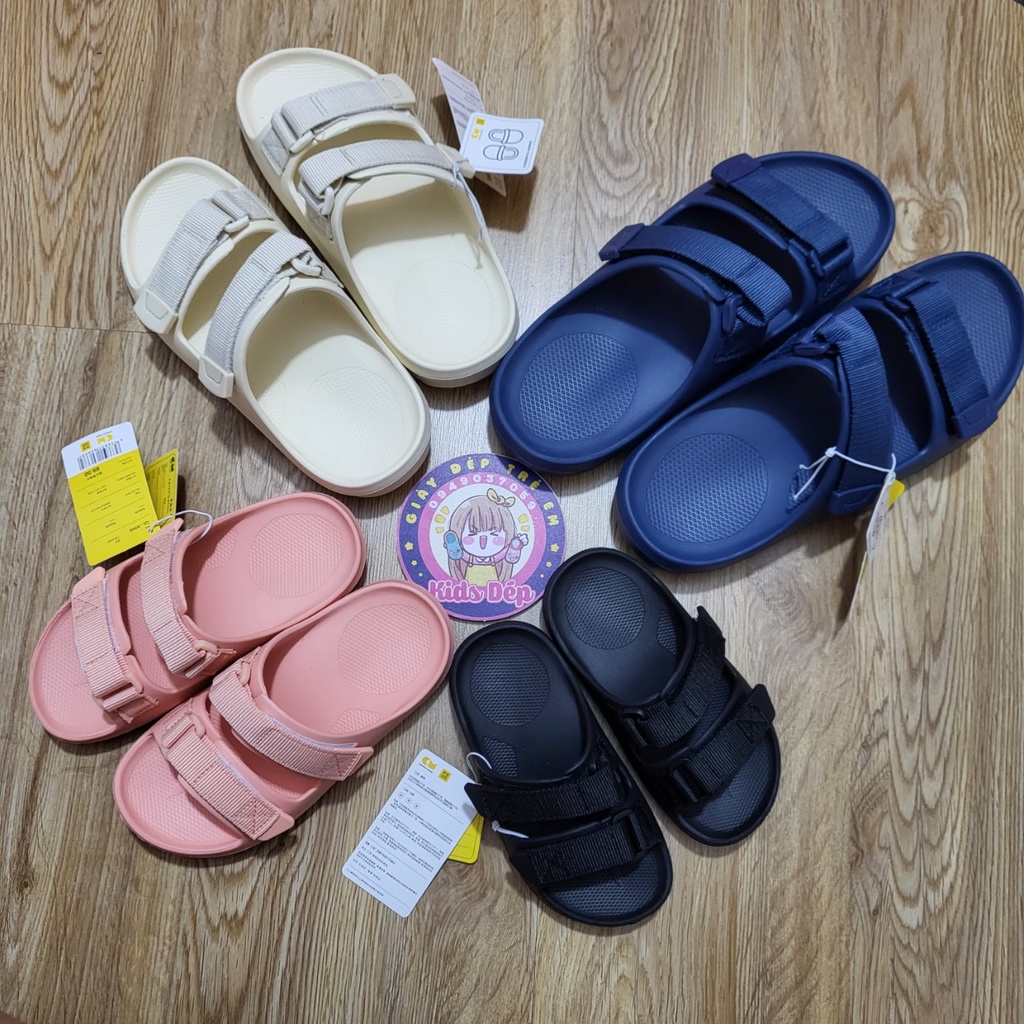 (Size 35/36-44/45)Dép quai ngang 2 quai dán siêu nhẹ êm chân Cheerful Mario C9908 nam nữ