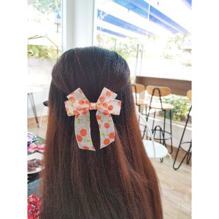 Kẹp tóc nơ voan