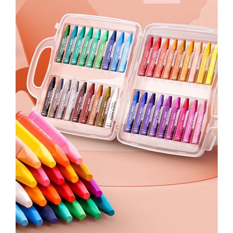 Bút màu Sáp Dầu Pastel Deli Dùng Cho Học Sinh , Người Vẽ Chuyên Nghiệp