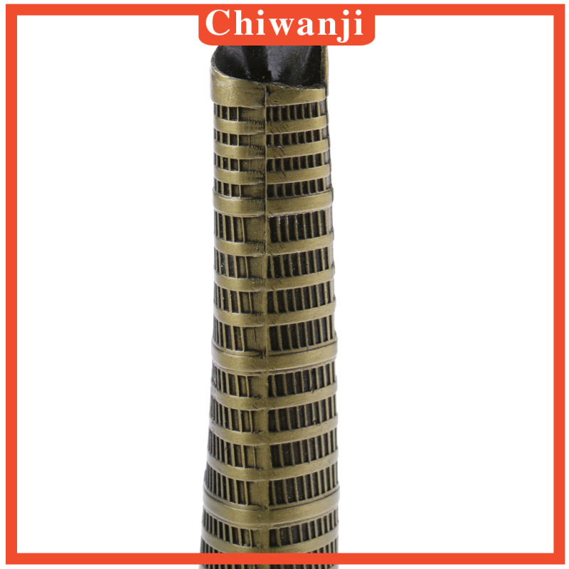 Mô hình tượng tháp Thượng Hải bằng đồng phong cách cổ điển 15cm dành cho trang trí nhà cửa