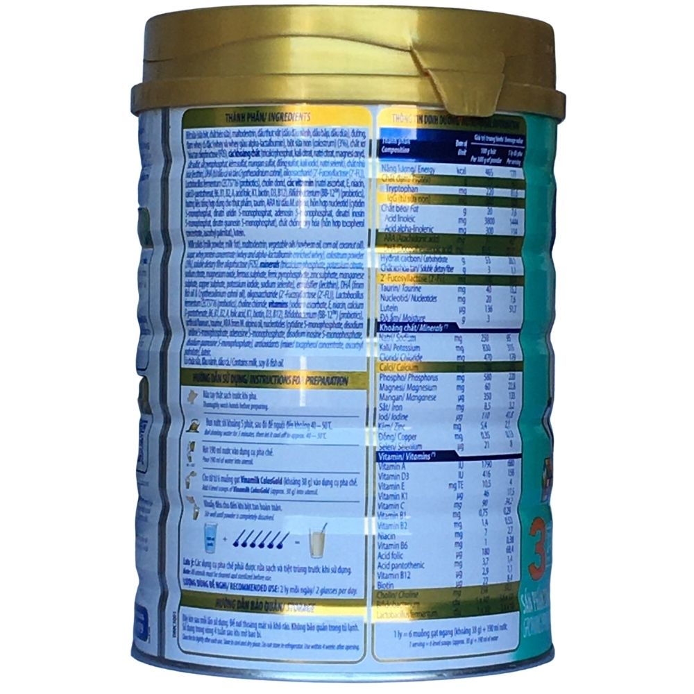 Sữa non Vinamilk Colosgold số 3 800g miễn dịch khỏe tiêu hóa tốt