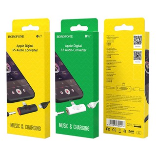 JACK CHUYỂN ĐỔI LIGHTNING 2IN1 BOROFONE BV7
