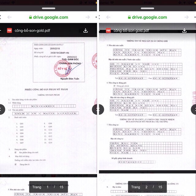 Son Gold Chính Hãng Minigarden | BigBuy360 - bigbuy360.vn