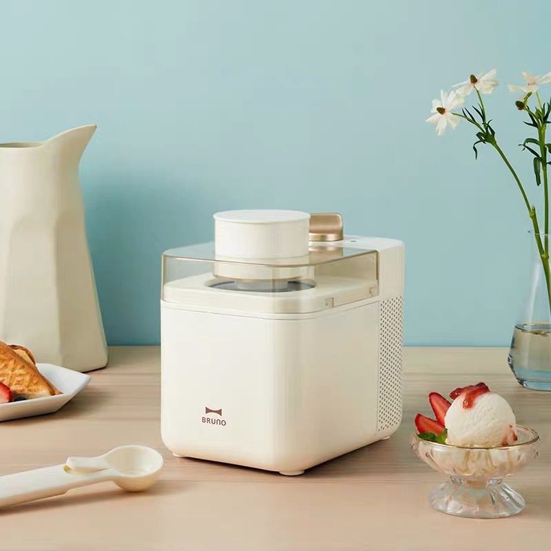 Máy làm kem tươi BRUNO B01 VTE Có chế độ làm kem cứng hoặc làm kem mềm-Chính hãng