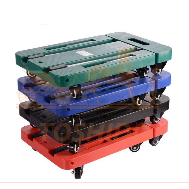 Xe Kéo Hàng TOSHUDO 4 - 5 - 6 - 7 Bánh ,Tải Trọng Cao 65Kg- 200Kg